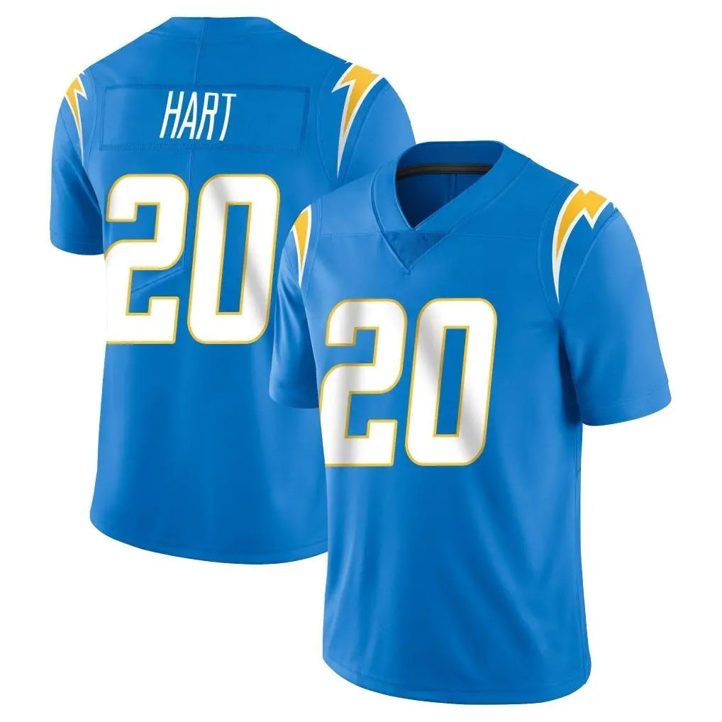 Parkc LA.Chargers #20 Cam Hart Player Blue Limited Vapor Untouchable Home Game Stitched Jerseys