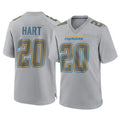 Parkc LA.Chargers #20 Cam Hart Player Gray Atmosphere Fashion Home Game Stitched Jerseys