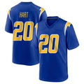 Parkc LA.Chargers #20 Cam Hart Player Royal Home Game Stitched Jerseys