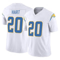 Parkc LA.Chargers #20 Cam Hart Player White Limited Vapor F.U.S.E. Home Game Stitched Jerseys