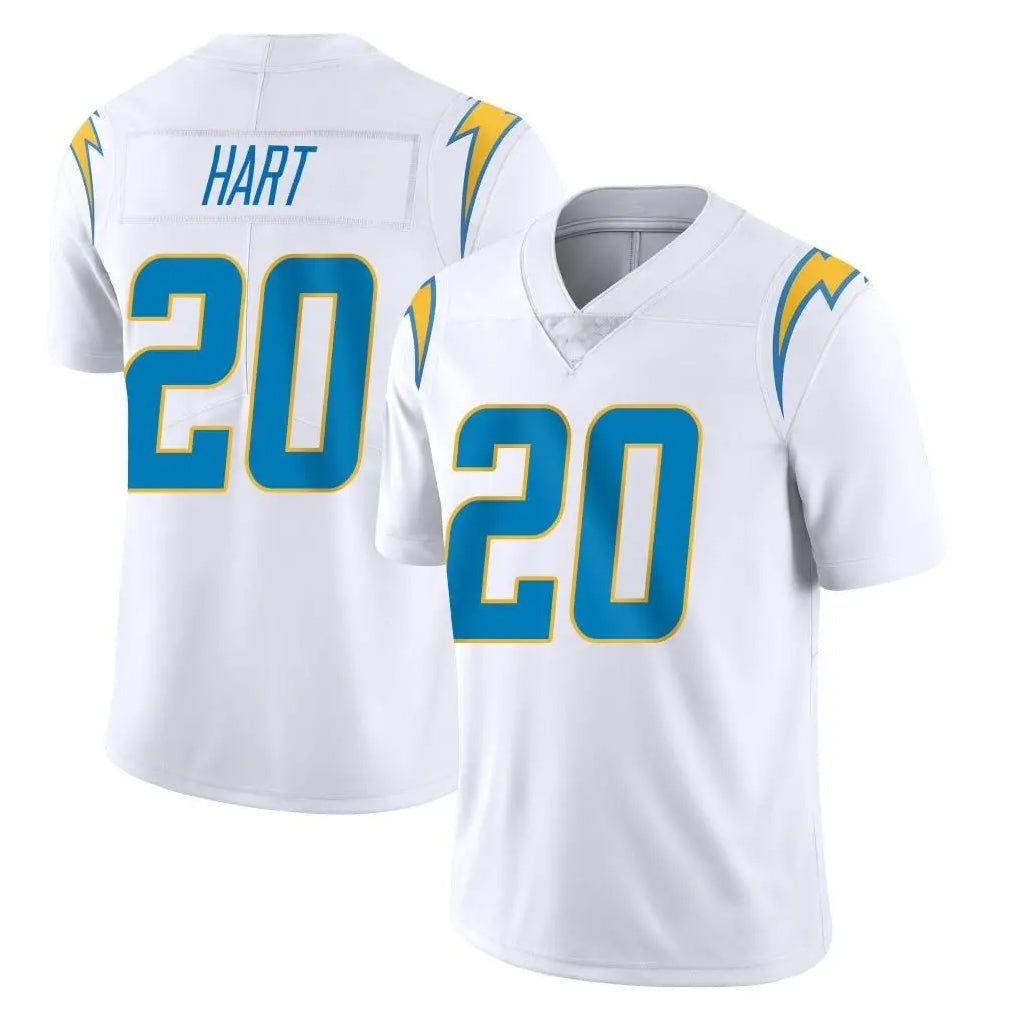 Parkc LA.Chargers #20 Cam Hart Player White Limited Vapor Untouchable Home Game Stitched Jerseys