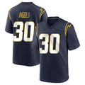Parkc LA.Chargers #30 Alec Ingold Player Navy Home Game Stitched Jerseys