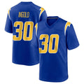 Parkc LA.Chargers #30 Alec Ingold Player Royal Home Game Stitched Jerseys