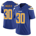 Parkc LA.Chargers #30 Alec Ingold Player Royal Limited Color Rush Vapor Untouchable Home Game Stitched Jerseys