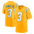 Parkc LA.Chargers #3 Derwin James Jr. Player Gold Home Game Stitched Jerseys