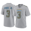 Parkc LA.Chargers #3 Derwin James Jr. Player Gray Atmosphere Fashion Home Game Stitched Jerseys