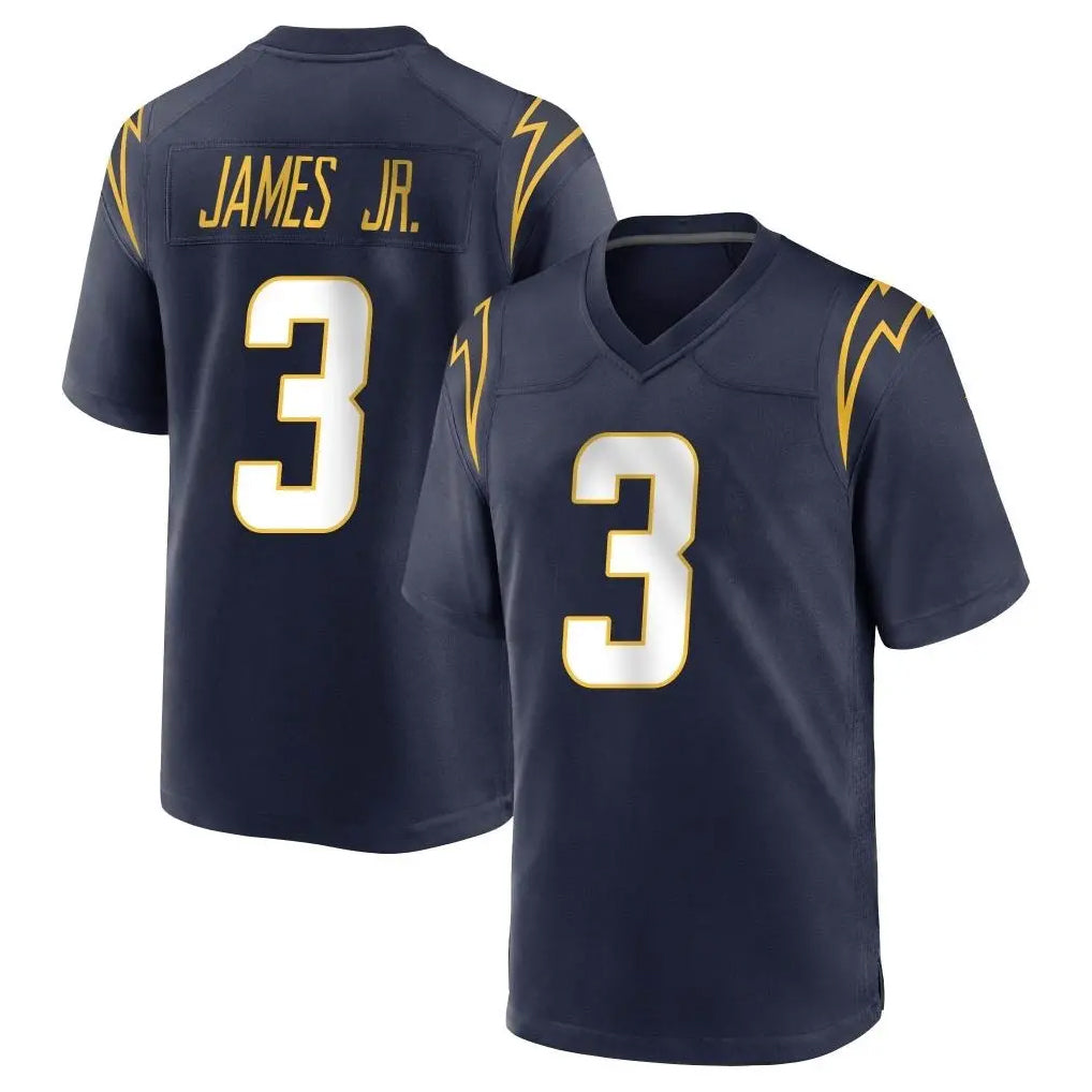 Parkc LA.Chargers #3 Derwin James Jr. Player Navy Home Game Stitched Jerseys