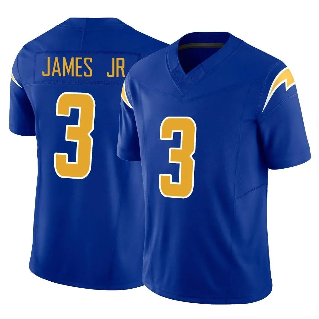 Parkc LA.Chargers #3 Derwin James Jr. Player Royal Limited Vapor F.U.S.E. Home Game Stitched Jerseys