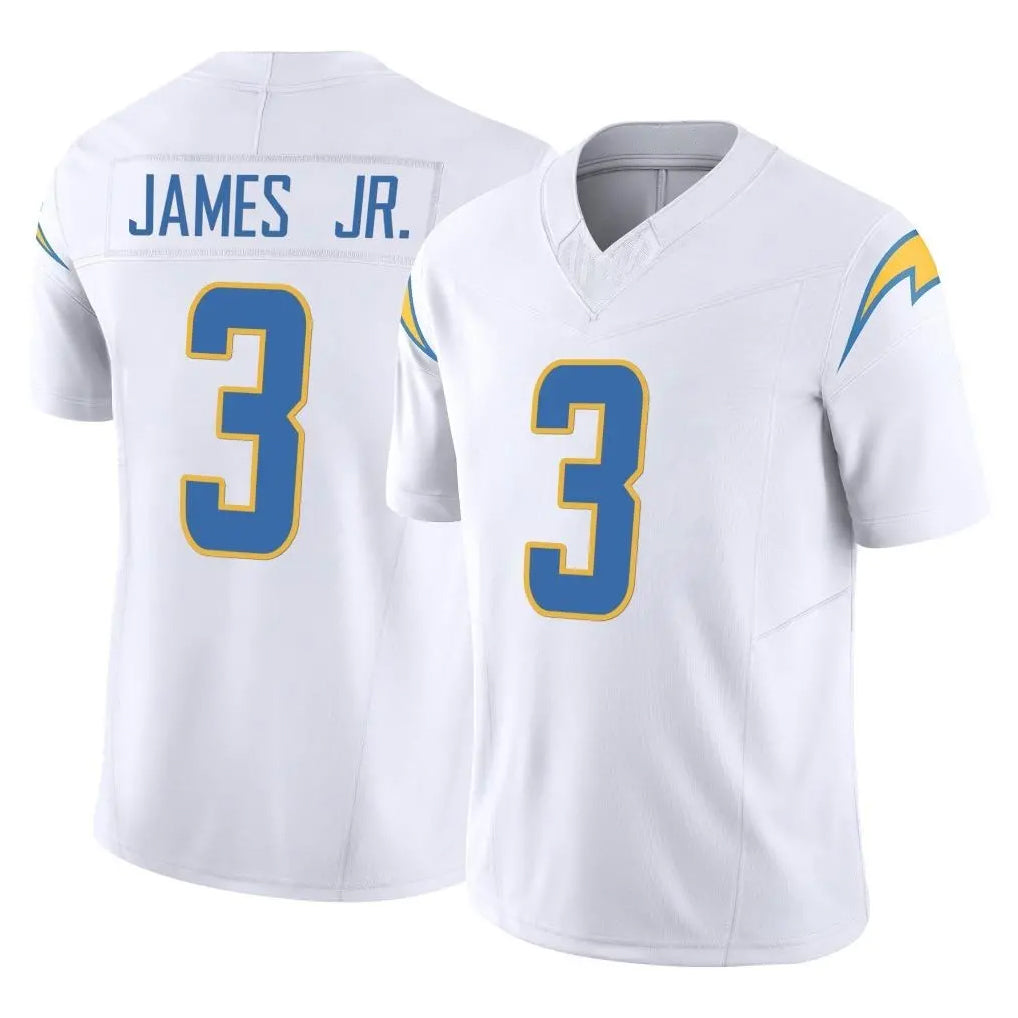 Parkc LA.Chargers #3 Derwin James Jr. Player White Limited Vapor F.U.S.E. Home Game Stitched Jerseys
