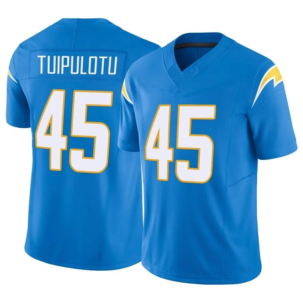 Parkc LA.Chargers #45 Tuli Tuipulotu Player Blue Limited Vapor F.U.S.E. Home Game Stitched Jerseys