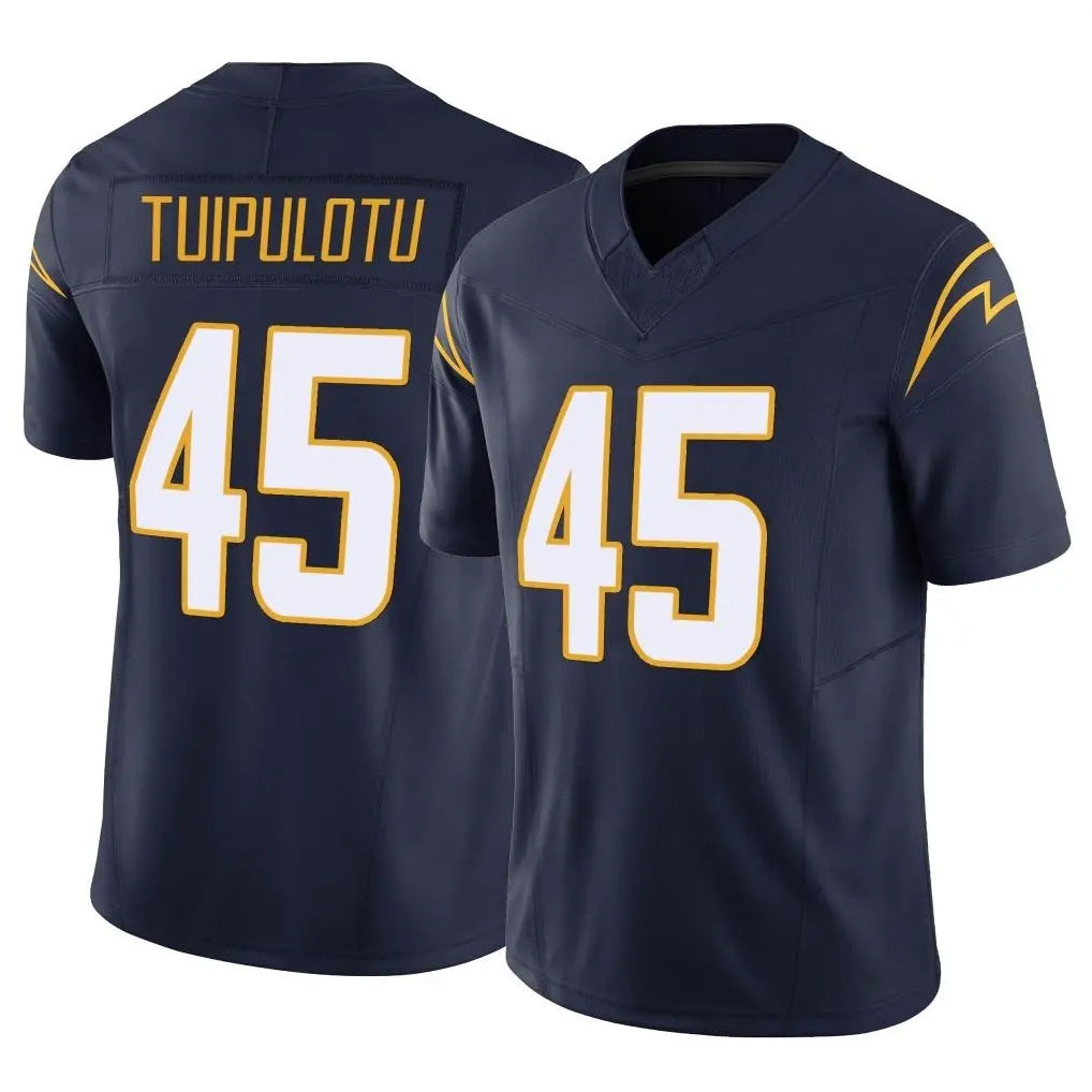 Parkc LA.Chargers #45 Tuli Tuipulotu Player Navy Limited Vapor F.U.S.E. Home Game Stitched Jerseys