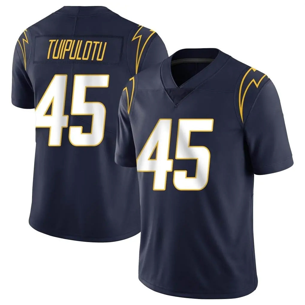 Parkc LA.Chargers #45 Tuli Tuipulotu Player Navy Limited Vapor Untouchable Home Game Stitched Jerseys