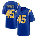 Parkc LA.Chargers #45 Tuli Tuipulotu Player Royal Home Game Stitched Jerseys