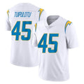 Parkc LA.Chargers #45 Tuli Tuipulotu Player White Limited Vapor Untouchable Home Game Stitched Jerseys