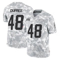 Parkc LA.Chargers #48 Bud Dupree Player Arctic Camo Salute To Service Limited Game Stitched Jerseys