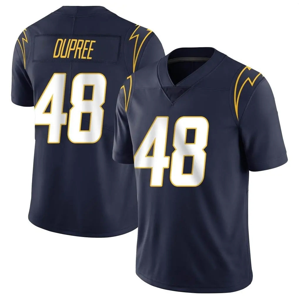 Parkc LA.Chargers #48 Bud Dupree Player Navy Limited Vapor Untouchable Home Game Stitched Jerseys