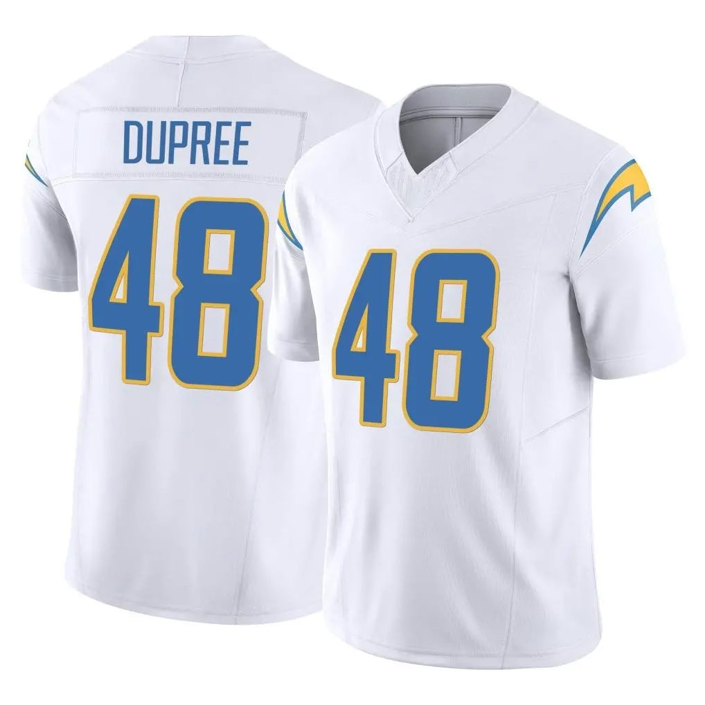 Parkc LA.Chargers #48 Bud Dupree Player White Limited Vapor F.U.S.E. Home Game Stitched Jerseys