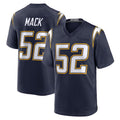 Parkc LA.Chargers #52 Khalil Mack Player Navy Alternate Home Game Stitched Jerseys