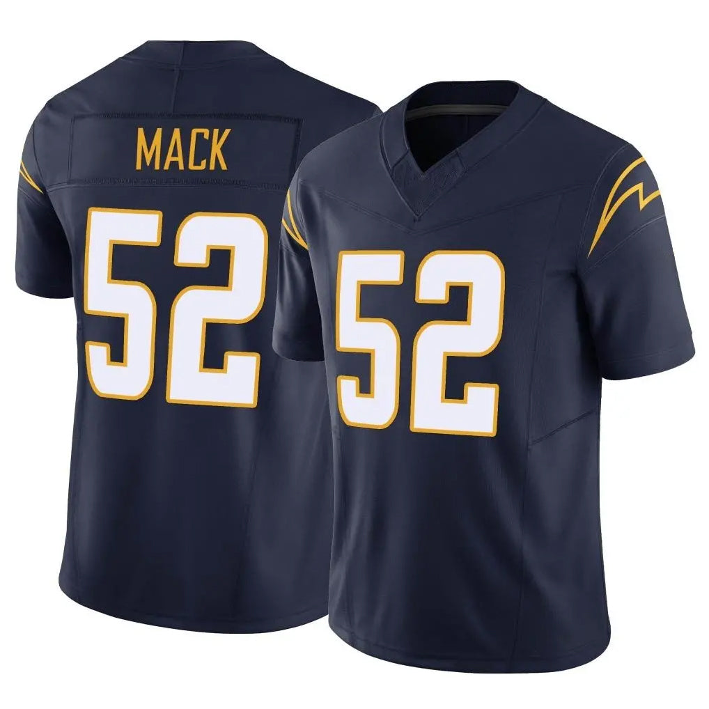 Parkc LA.Chargers #52 Khalil Mack Player Navy Limited Vapor F.U.S.E. Home Game Stitched Jerseys