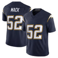 Parkc LA.Chargers #52 Khalil Mack Player Navy Vapor F.U.S.E. Limited Home Game Stitched Jerseys