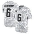 Parkc LA.Chargers #6 Denzel Perryman Player Arctic Camo Salute To Service Limited Game Stitched Jerseys