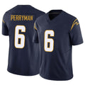 Parkc LA.Chargers #6 Denzel Perryman Player Navy Limited Vapor F.U.S.E. Home Game Stitched Jerseys
