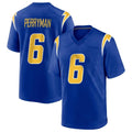 Parkc LA.Chargers #6 Denzel Perryman Player Royal Home Game Stitched Jerseys