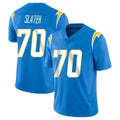 Parkc LA.Chargers #70 Rashawn Slater Player Blue Limited Vapor Untouchable Home Game Stitched Jerseys
