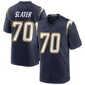 Parkc LA.Chargers #70 Rashawn Slater Player Navy Alternate Home Game Stitched Jerseys