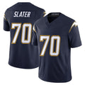 Parkc LA.Chargers #70 Rashawn Slater Player Navy Vapor F.U.S.E. Limited Home Game Stitched Jerseys
