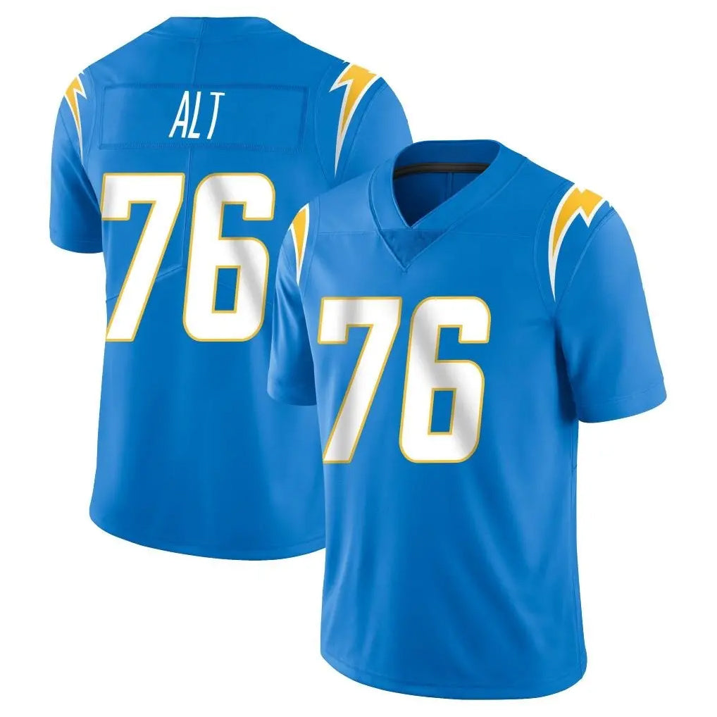 Parkc LA.Chargers #76 Joe Alt Player Blue Limited Vapor Untouchable Home Game Stitched Jerseys