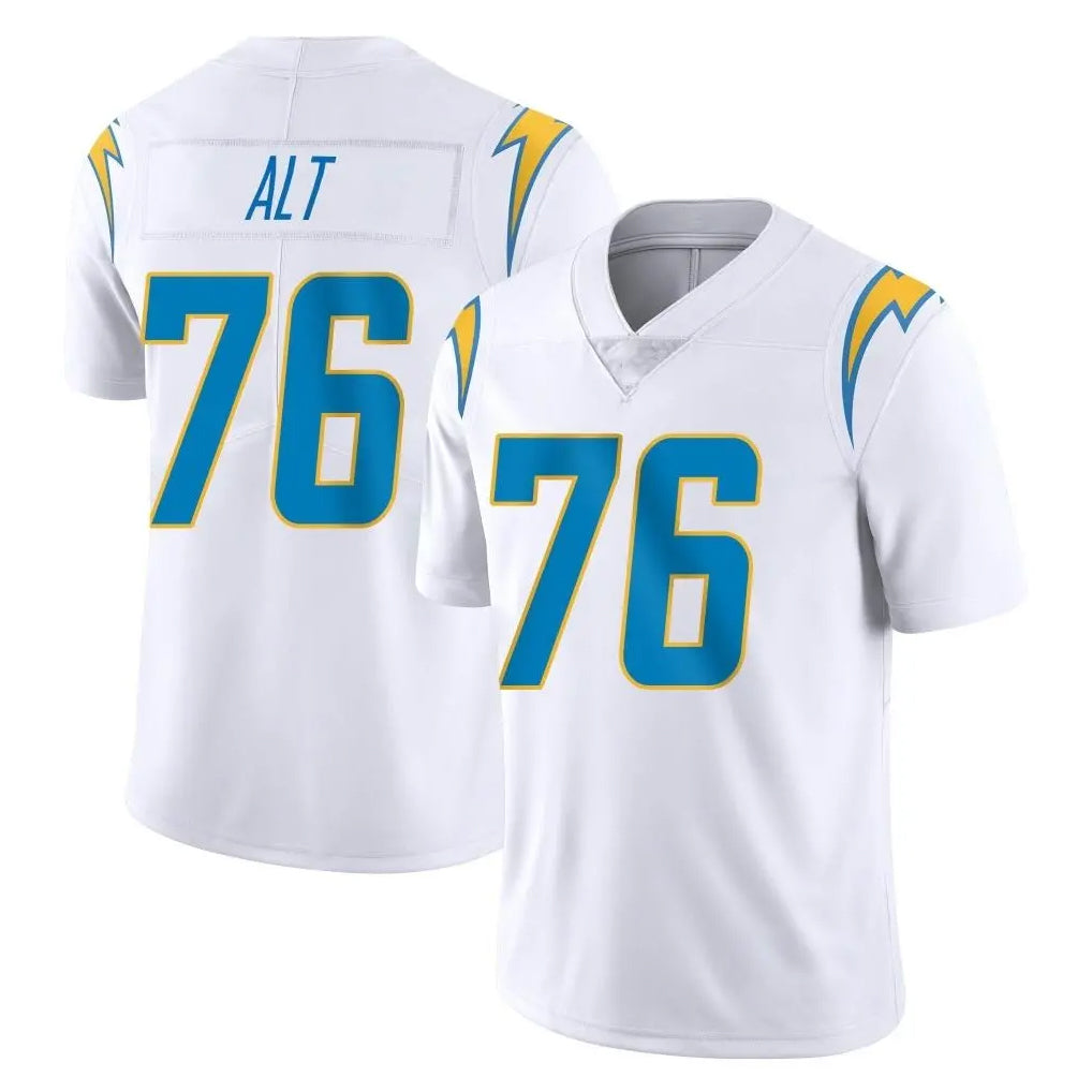 Parkc LA.Chargers #76 Joe Alt Player White Limited Vapor Untouchable Home Game Stitched Jerseys