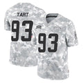 Parkc LA.Chargers #93 Teair Tart Player Arctic Camo Salute To Service Limited Game Stitched Jerseys