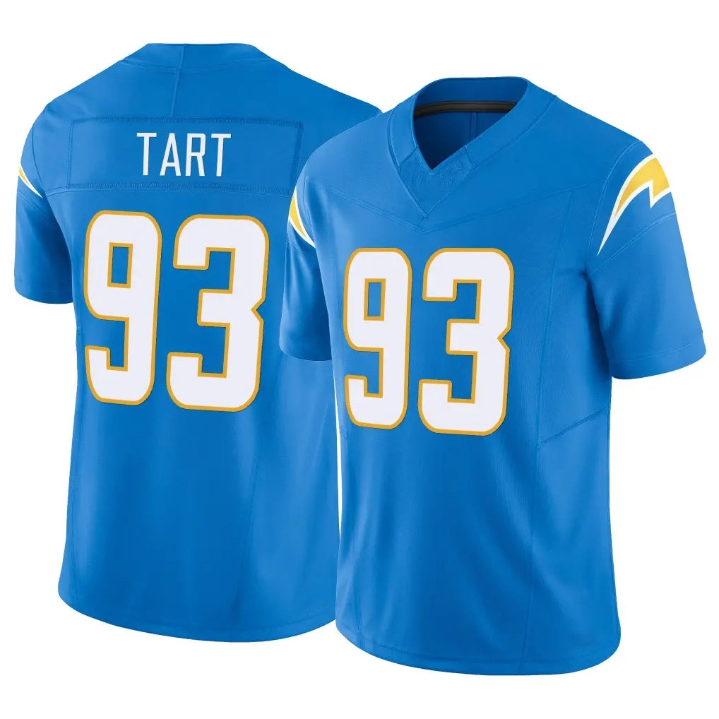 Parkc LA.Chargers #93 Teair Tart Player Blue Limited Vapor F.U.S.E. Home Game Stitched Jerseys