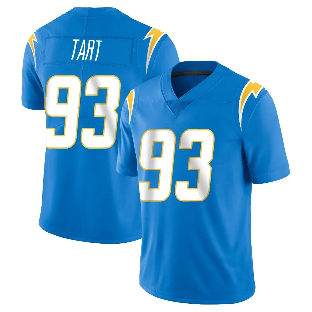 Parkc LA.Chargers #93 Teair Tart Player Blue Limited Vapor Untouchable Home Game Stitched Jerseys