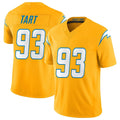 Parkc LA.Chargers #93 Teair Tart Player Gold Limited Vapor F.U.S.E. Home Game Stitched Jerseys