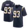 Parkc LA.Chargers #93 Teair Tart Player Navy Alternate Home Game Stitched Jerseys
