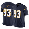 Parkc LA.Chargers #93 Teair Tart Player Navy Limited Vapor F.U.S.E. Home Game Stitched Jerseys