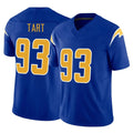 Parkc LA.Chargers #93 Teair Tart Player Royal Limited Vapor F.U.S.E. Home Game Stitched Jerseys