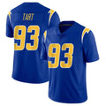Parkc LA.Chargers #93 Teair Tart Player Royal Limited Vapor Home Game Stitched Jerseys