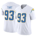 Parkc LA.Chargers #93 Teair Tart Player White Limited Vapor F.U.S.E. Home Game Stitched Jerseys