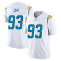 Parkc LA.Chargers #93 Teair Tart Player White Limited Vapor Untouchable Home Game Stitched Jerseys