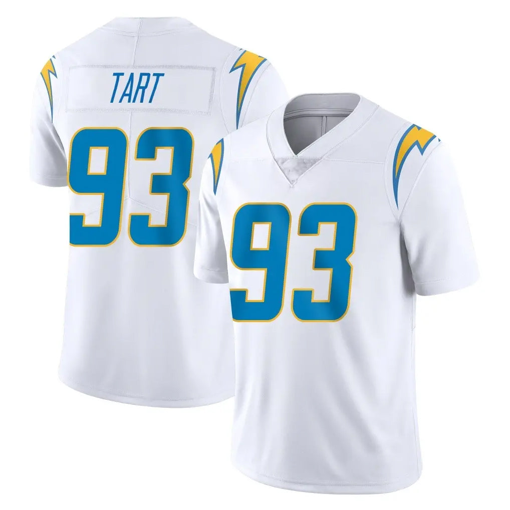 Parkc LA.Chargers #93 Teair Tart Player White Limited Vapor Untouchable Home Game Stitched Jerseys