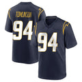 Parkc LA.Chargers #94 Dalvin Tomlinson Player Navy Home Game Stitched Jerseys
