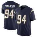 Parkc LA.Chargers #94 Dalvin Tomlinson Player Navy Vapor F.U.S.E. Limited Home Game Stitched Jerseys