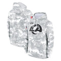 Parkc LA.Rams Arctic Camo Salute to Service Hoodies Limited Game Blank Player Stitched Jerseys