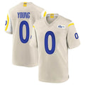 Parkc LA.Rams #0 Byron Young Player Bone Home Game Stitched Jerseys