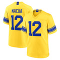 Parkc LA.Rams #12 Puka Nacua Player Gold Classic Sol Home Game Stitched Jerseys