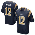 Parkc LA.Rams #12 Puka Nacua Player Navy Home Game Stitched Jerseys