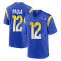 Parkc LA.Rams #12 Puka Nacua Player Royal Home Game Stitched Jerseys